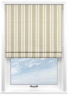 The British Stripe Co. Edgar, Dover No.1 - Twist&Fit Roman Blind